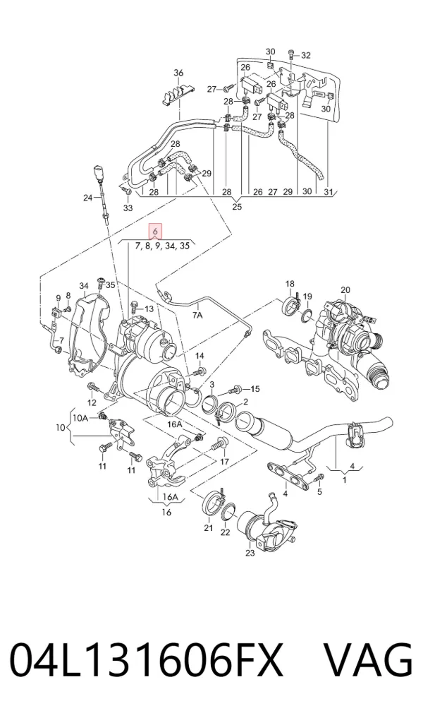  04L131606FX VAG