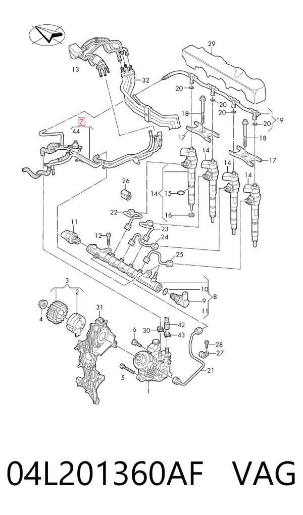  04L201360AF VAG