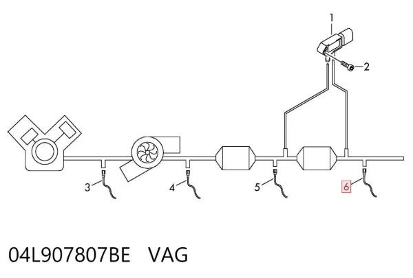  04L907807BE VAG