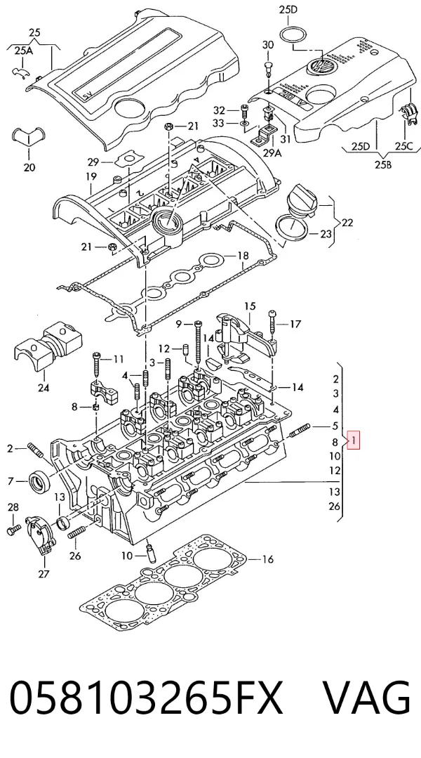  058103265FX VAG