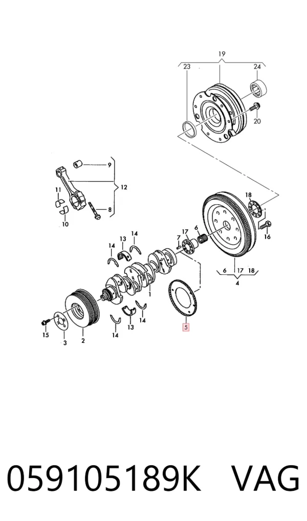 Cambota de motor Audi Q5 FYB, FYG