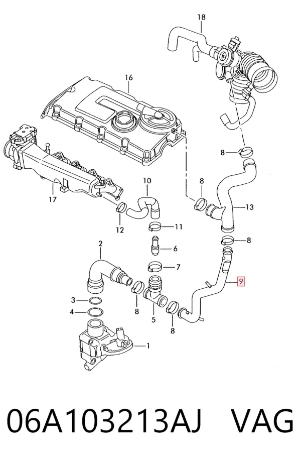 06A103213AJ VAG