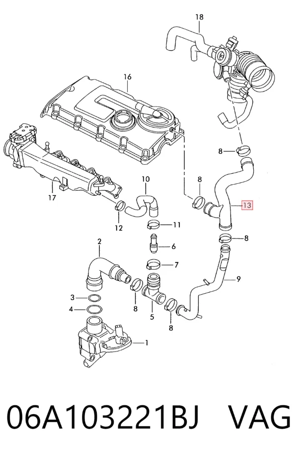  06A103221BJ VAG