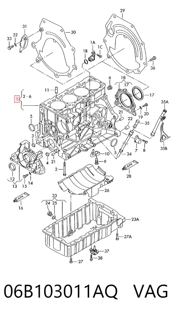 06B103011AQ VAG