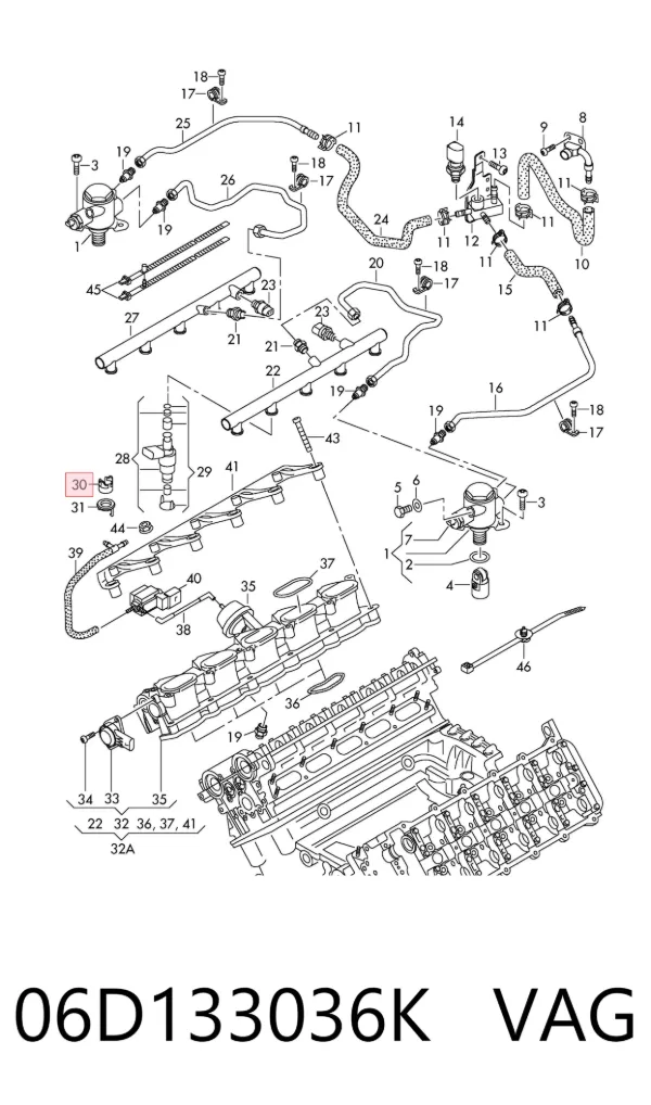  06D133036K VAG