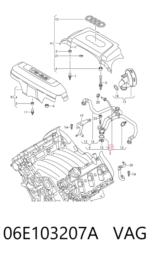 06E103207A VAG