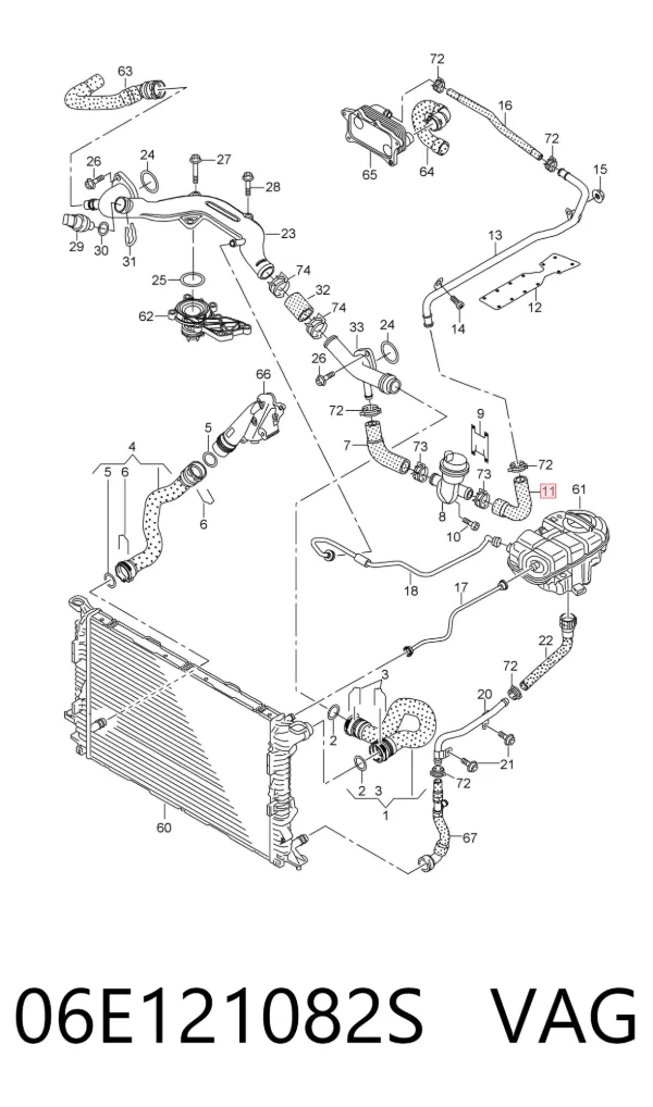  06E121082S VAG