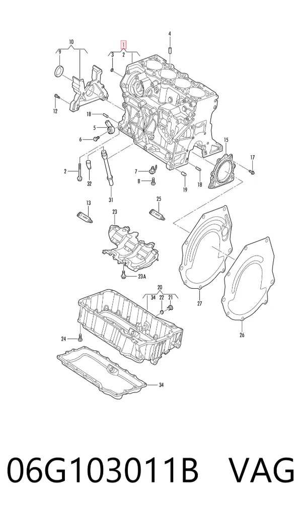  06G103011B VAG