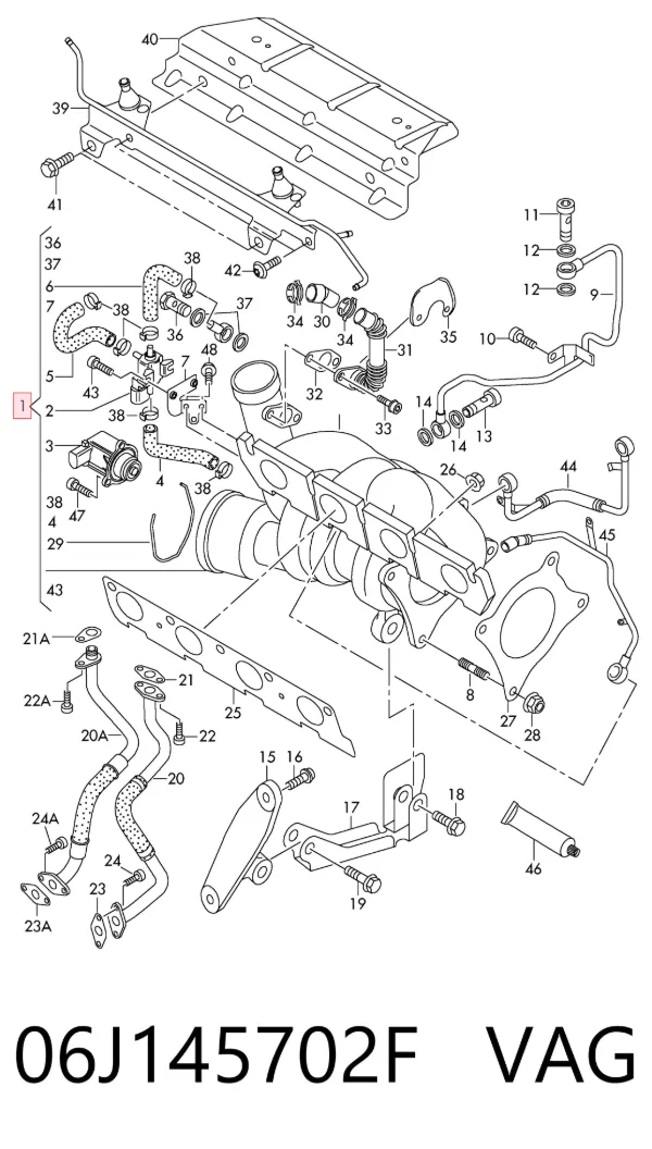 Turbina 06J145702F VAG