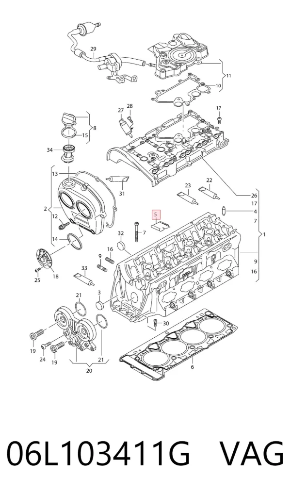  06L103411G VAG