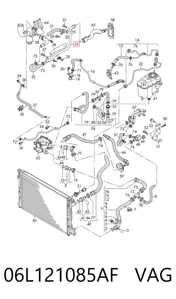  06L121085AF VAG