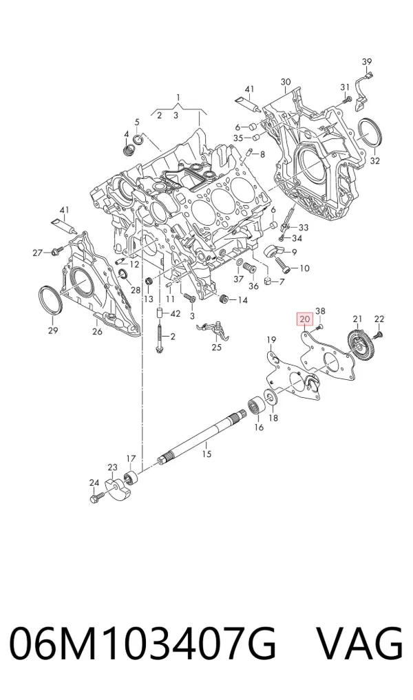  06M103407G VAG