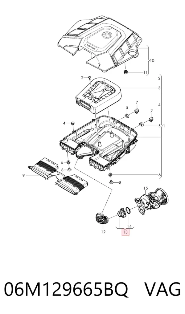  06M129665BQ VAG