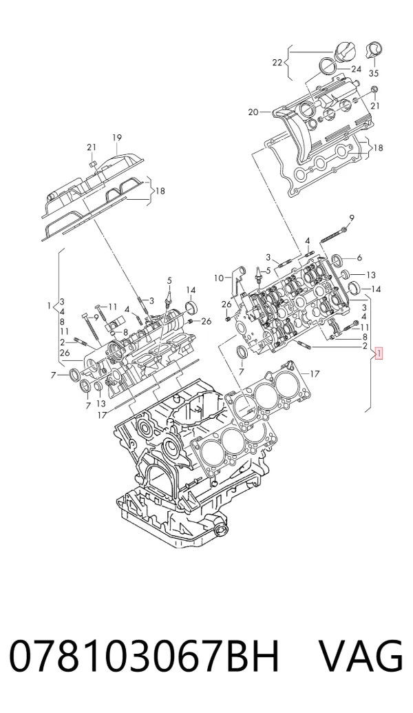 Cabeça de motor (CBC) Audi A6 Allroad C5