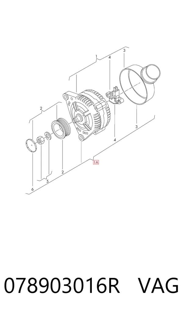 Gerador 078903016R VAG