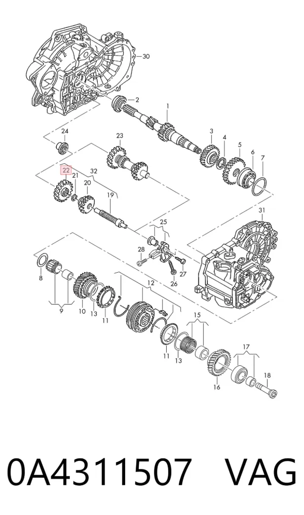  0A4311507 VAG