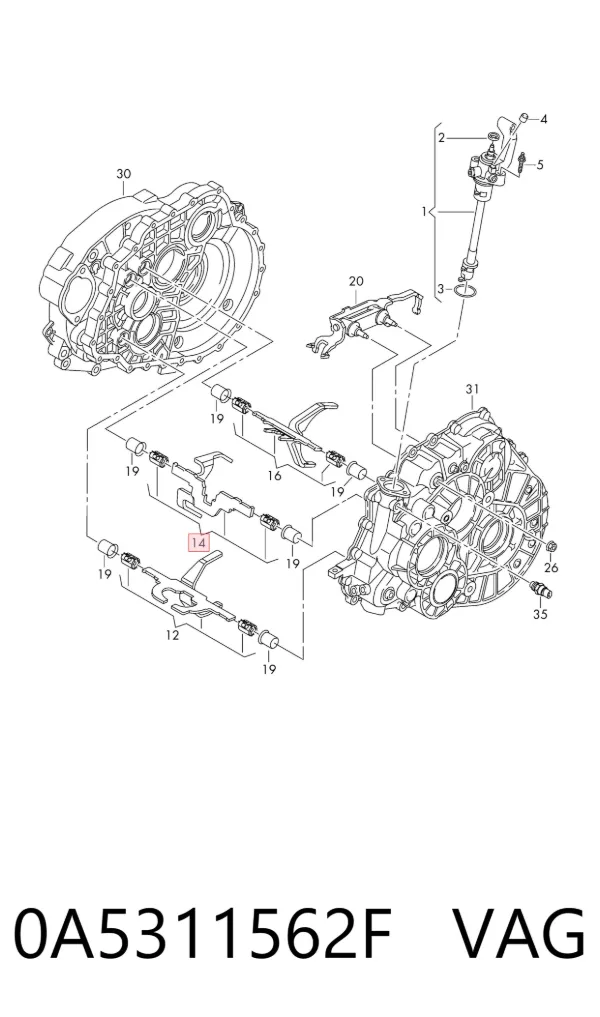  0A5311562F VAG