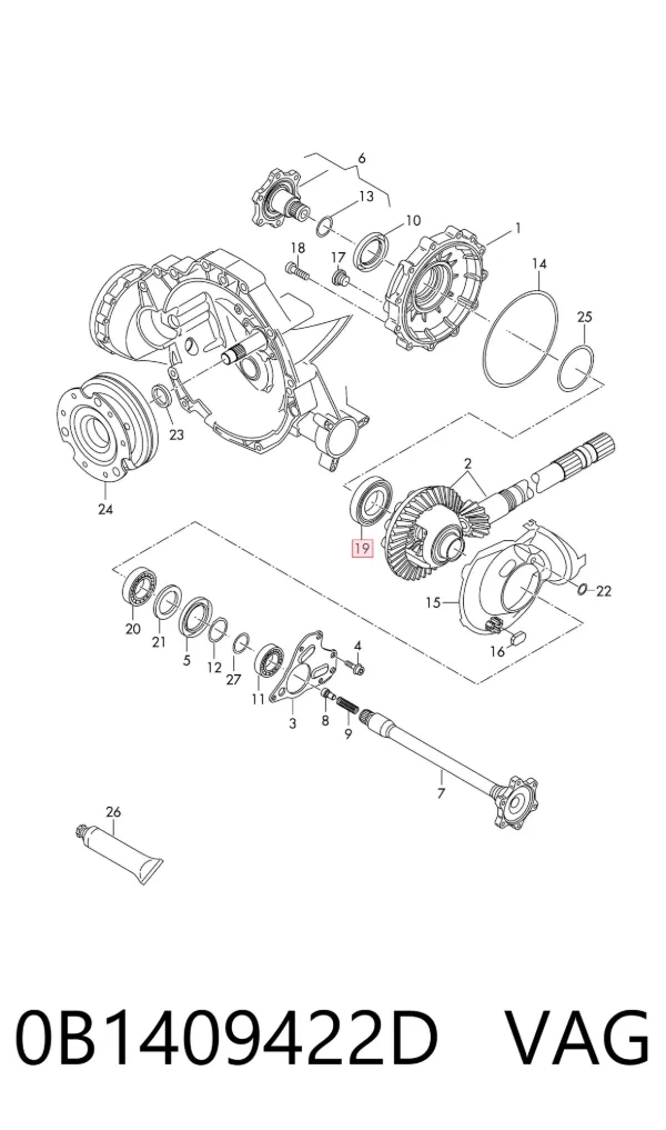  0B1409422D VAG