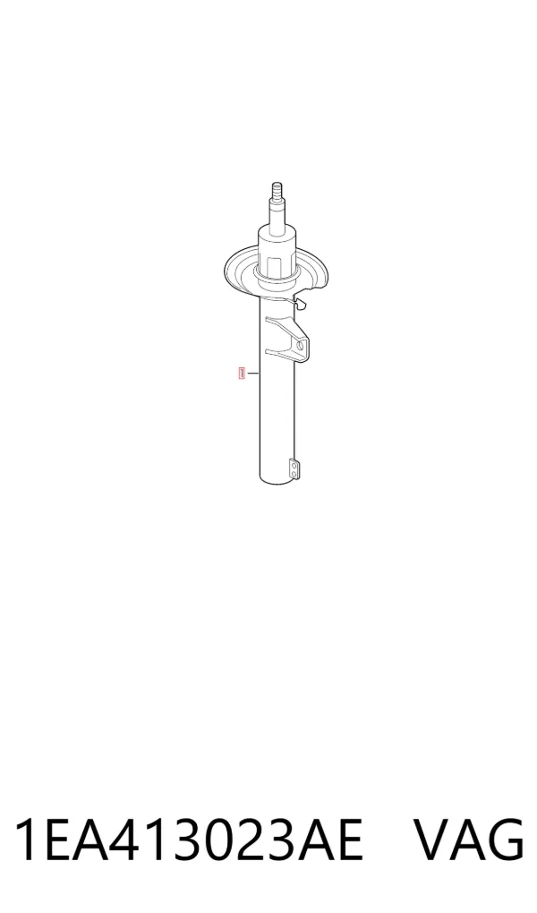 Amortecedor dianteiro 1EA413023AE VAG