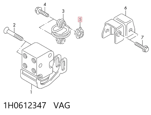  1H0612347 VAG