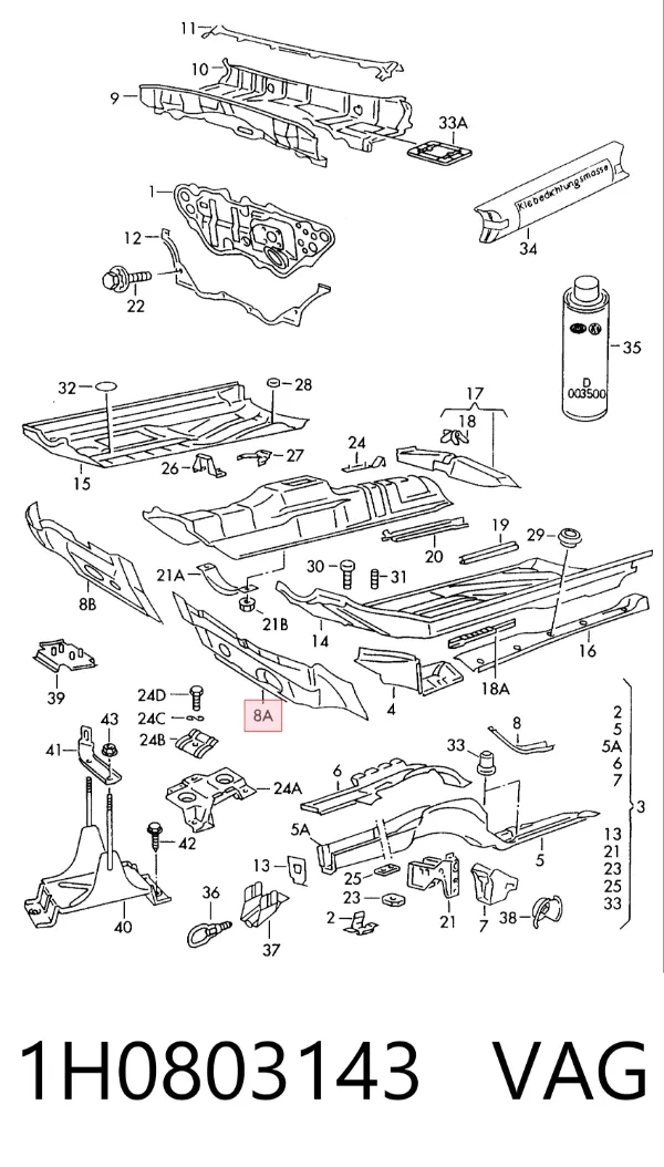  1H0803143 VAG