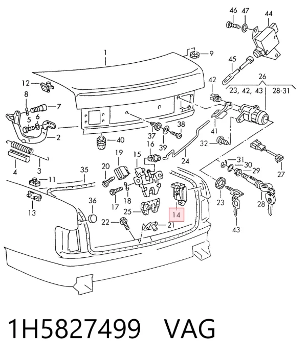  1H5827499 VAG
