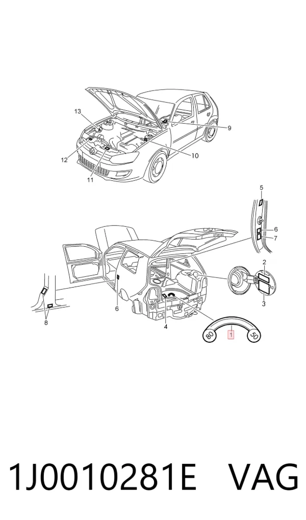  1J0010281E VAG