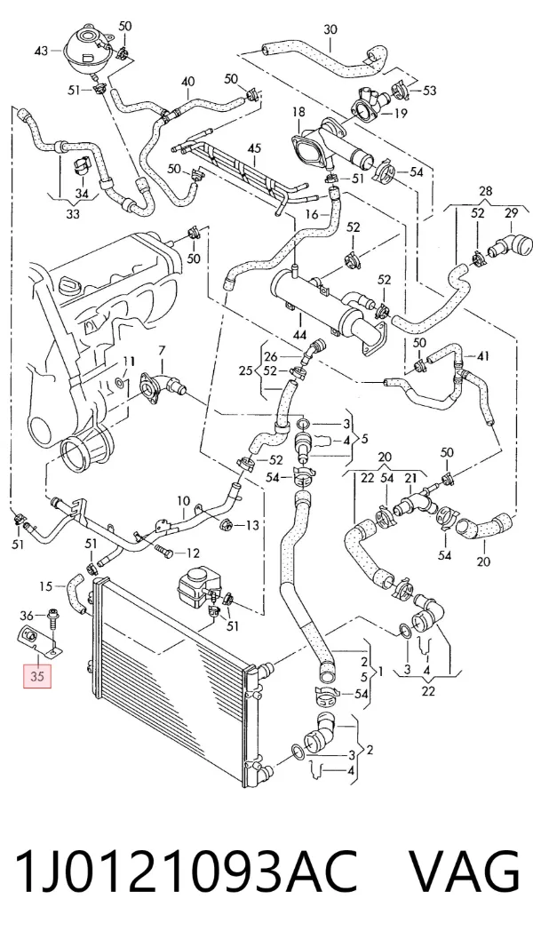  1J0121093AC VAG