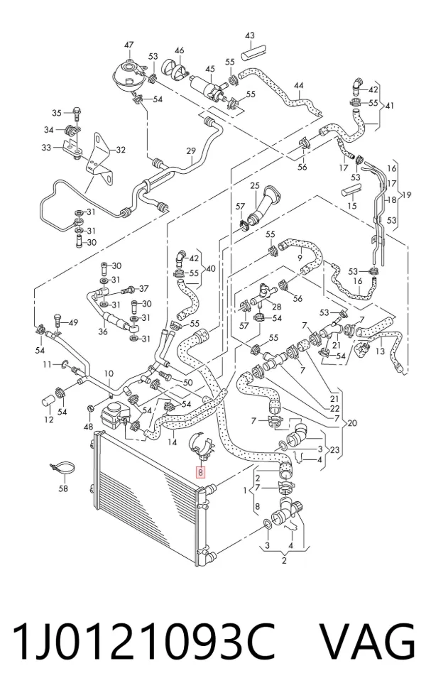  1J0121093C VAG