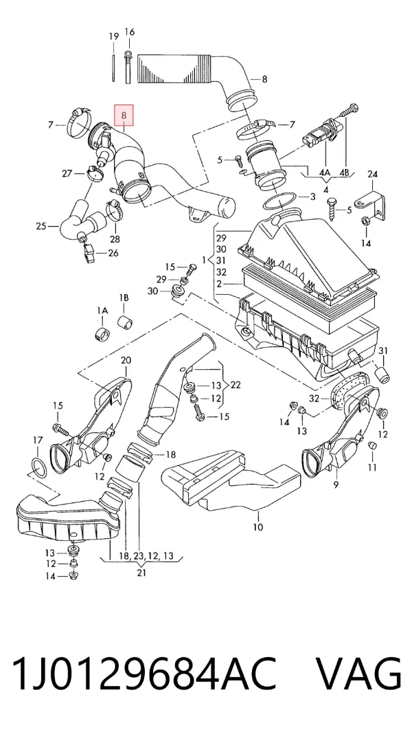  1J0129684AC VAG