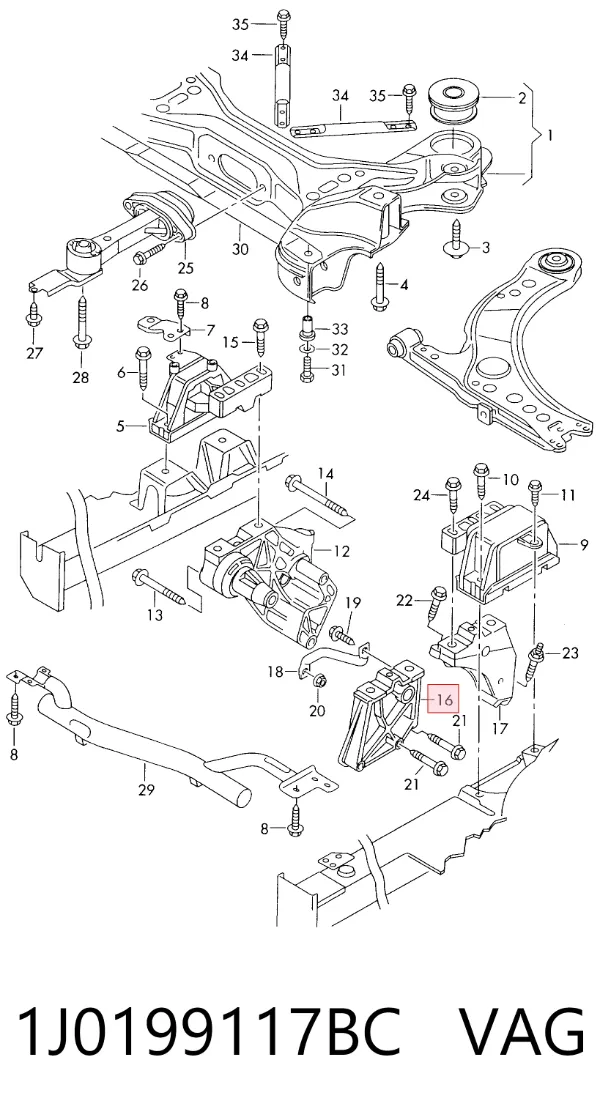  1J0199117BC VAG