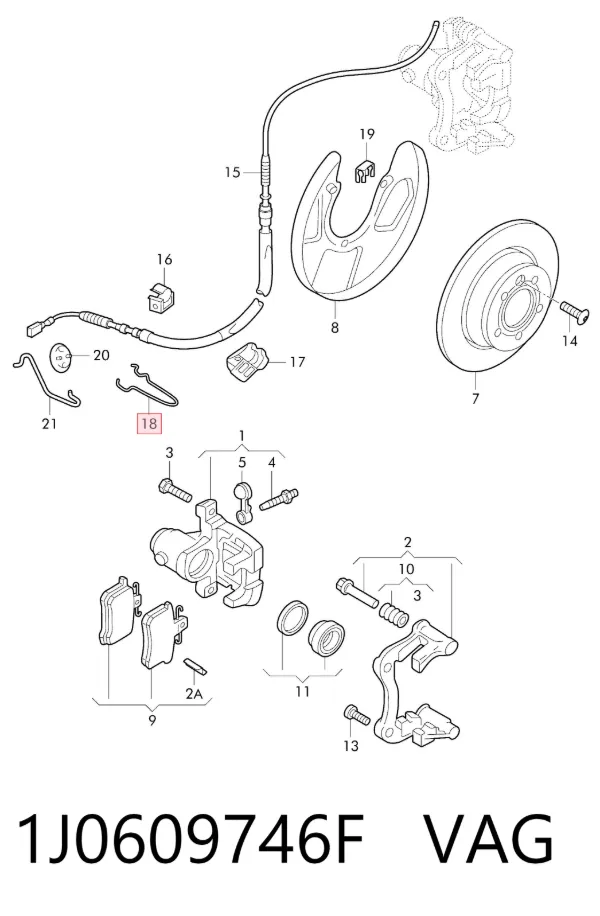  1J0609746F VAG