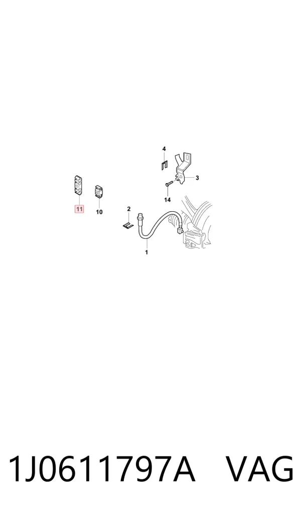  1J0611797A VAG