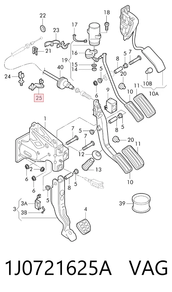  1J0721625A VAG