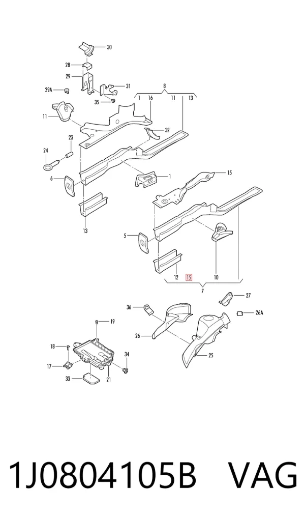  1J0804105B VAG