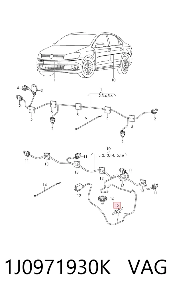  1J0971930K VAG