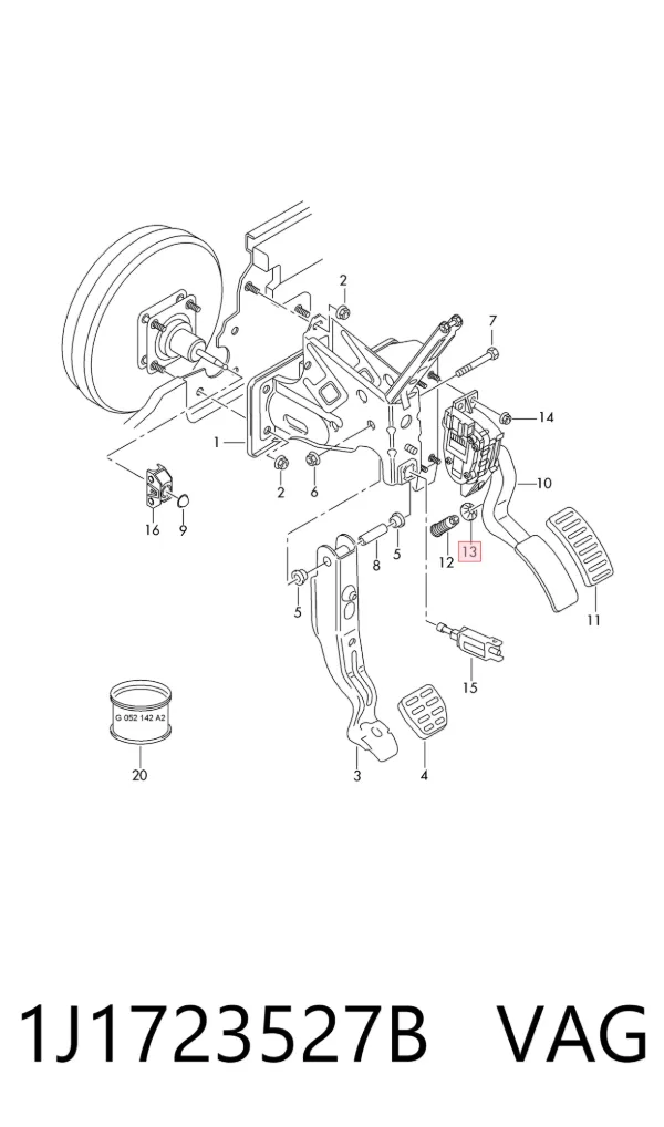  1J1723527B VAG