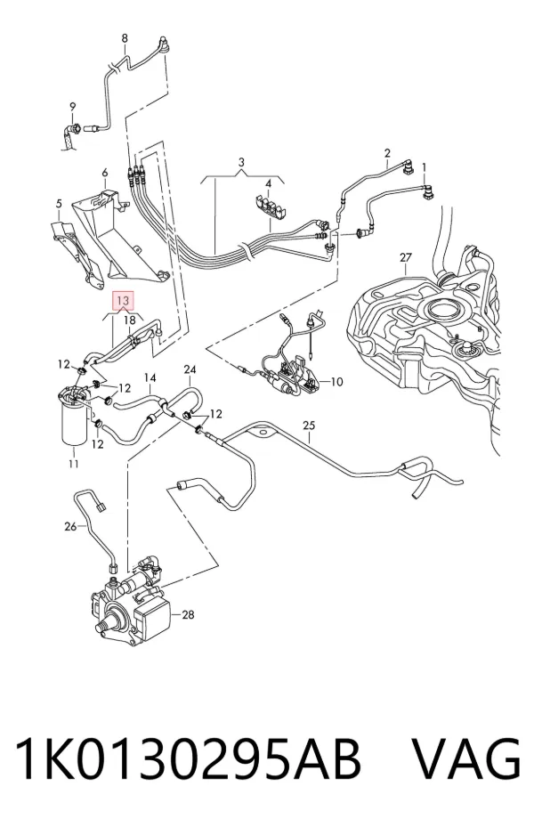  1K0130295AB VAG