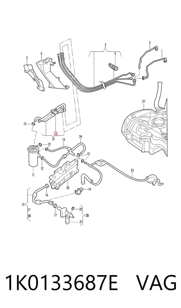  1K0133687E VAG