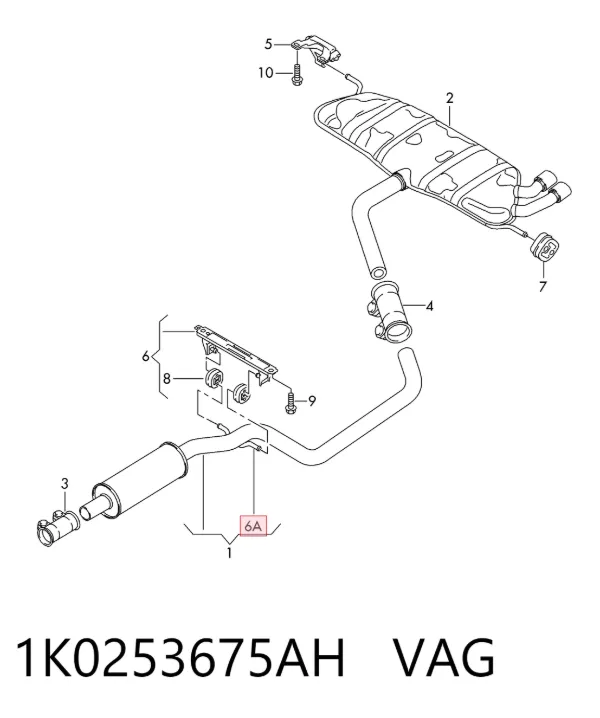  1K0253675AH VAG