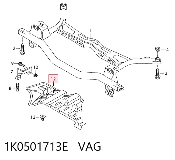  1K0501713E VAG