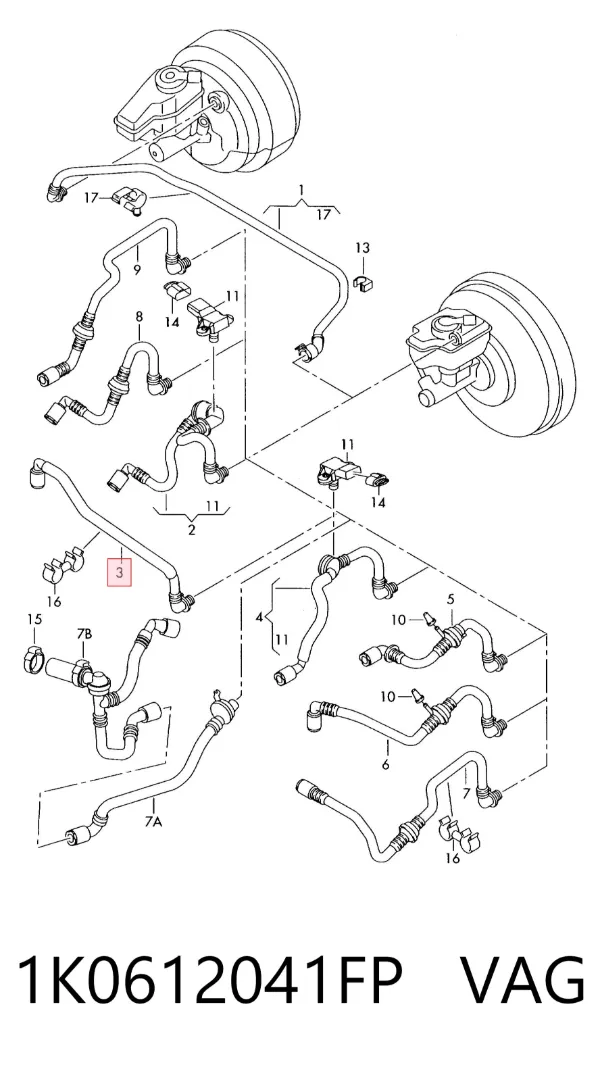  1K0612041FP VAG