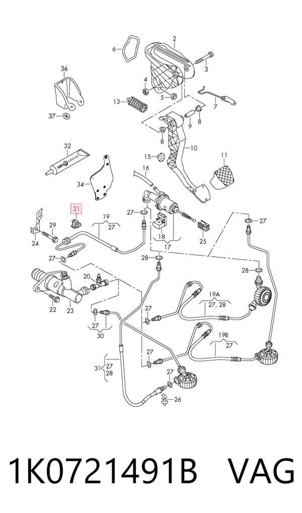  1K0721491B VAG