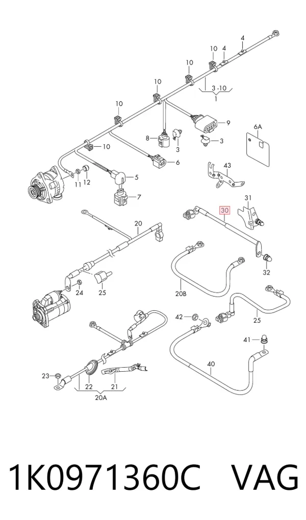  1K0971360C VAG