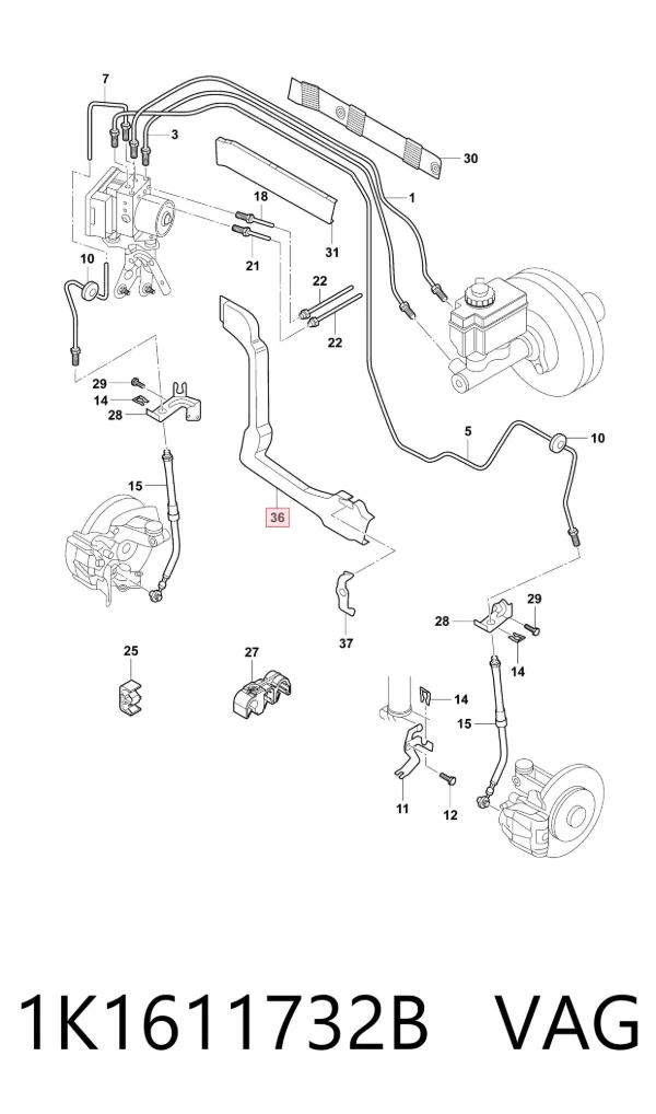  1K1611732B VAG