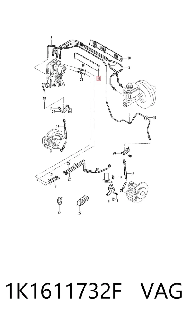  1K1611732F VAG