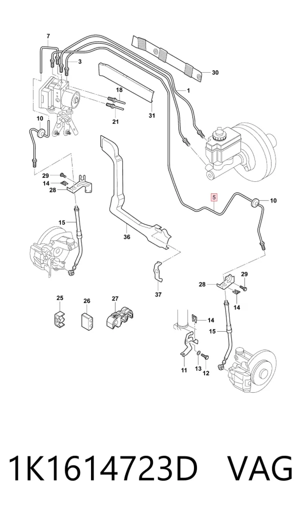  1K1614723D VAG