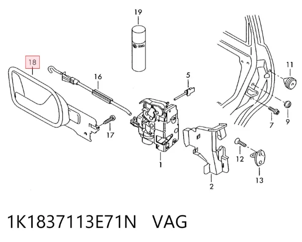  1K1837113E71N VAG