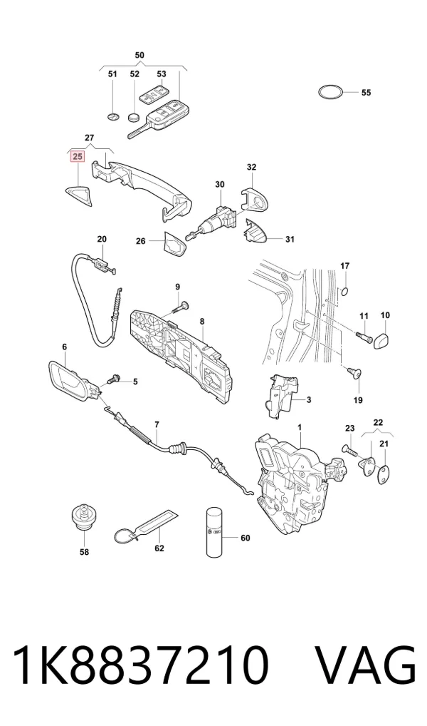 1K8837210 VAG