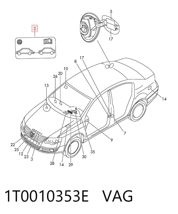  1T0010353E VAG
